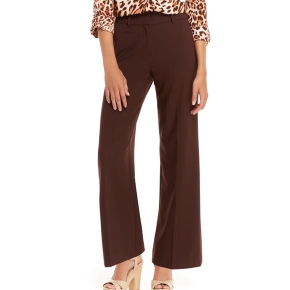 The Limited Drew Fit Brown Wide Leg Pants - Picture 1 of 4